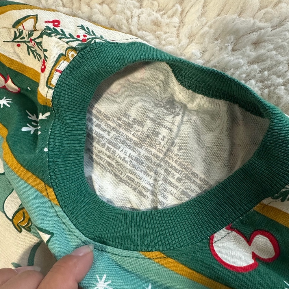 Disney Spirit Green and White Holiday Sweater - Picture 3 of 4